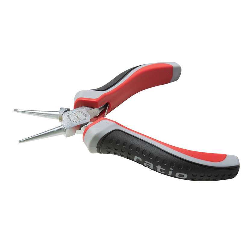 ALICATE BOCA REDONDA 130 MM.RATIO