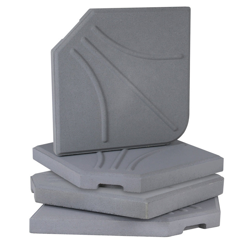 PIE CEMENTO PARASOL LATERAL 25 KG. 1PIEZ