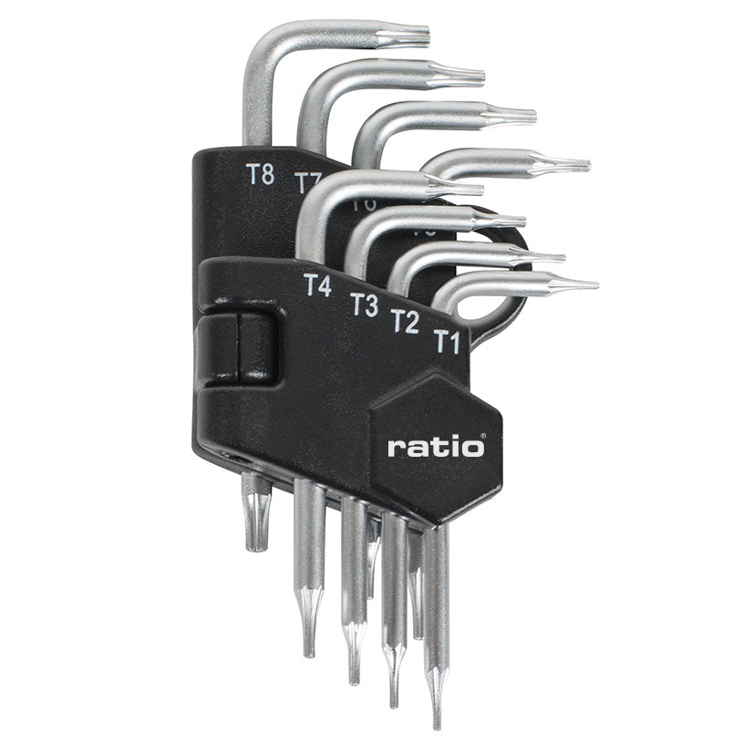 LLAVES TORX SEG.JGO.8 PRECIS.RATIO
