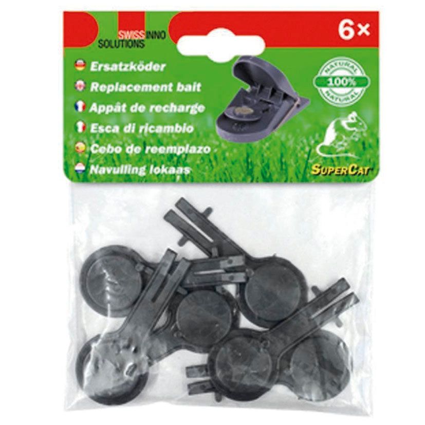 CEBO TRAMPA RATONES SUPERCAT 6 UDS