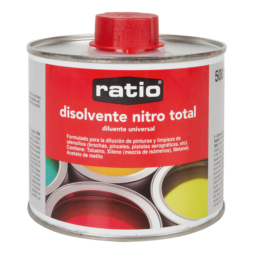 DISOLVENTE UNIV.NITRO TOTAL RATIO 500 ML