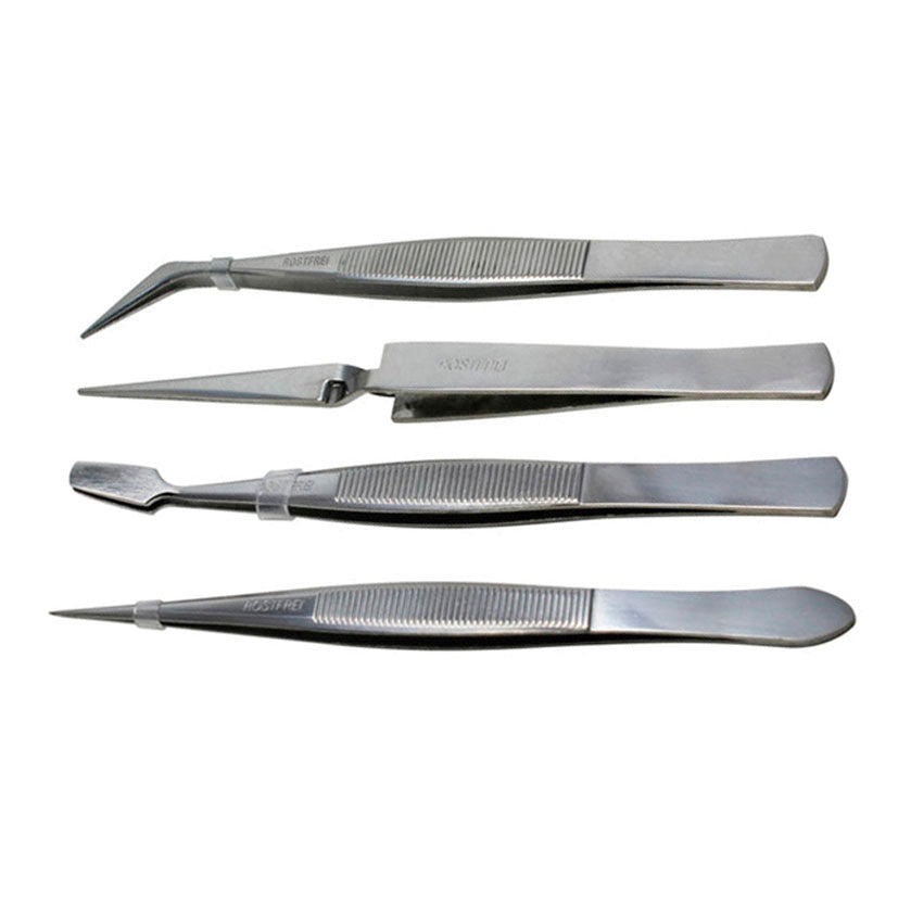 PINZA DE PRECISION JGO.4 INOX.