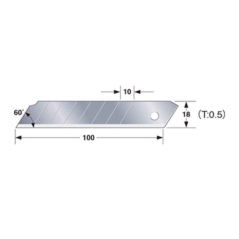 CUCHILLA LCB-50 10 UDS. TAJIMA