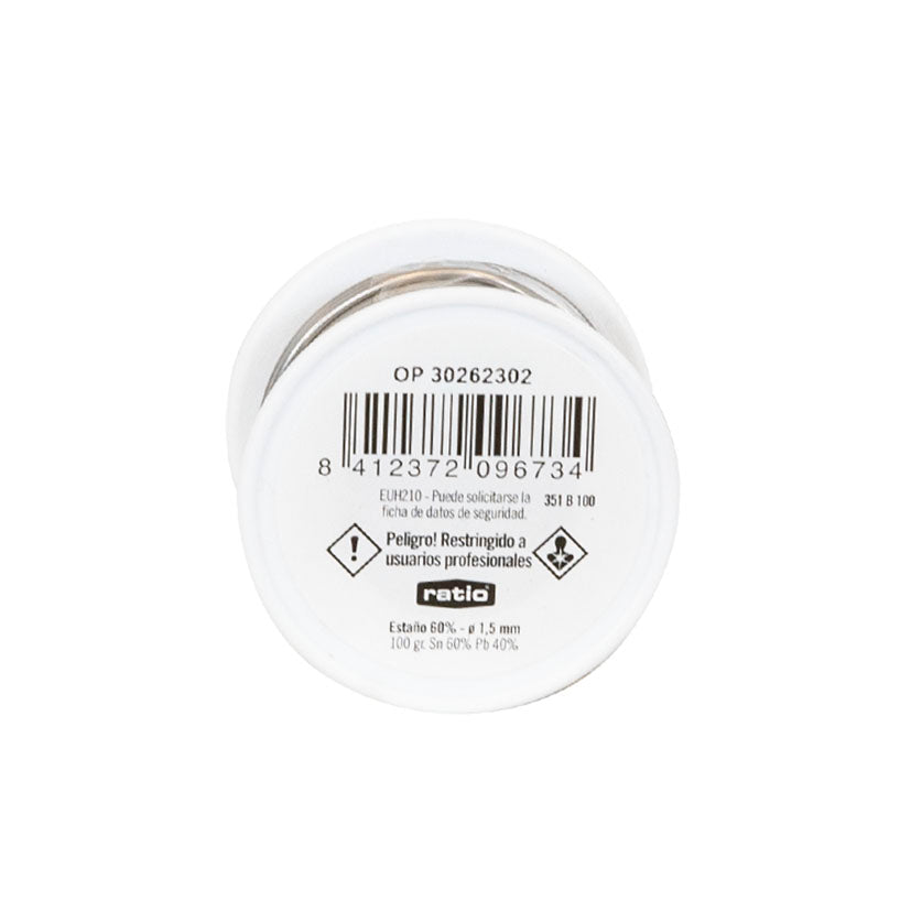 ESTAÑO 60% 1,5MM.100GR