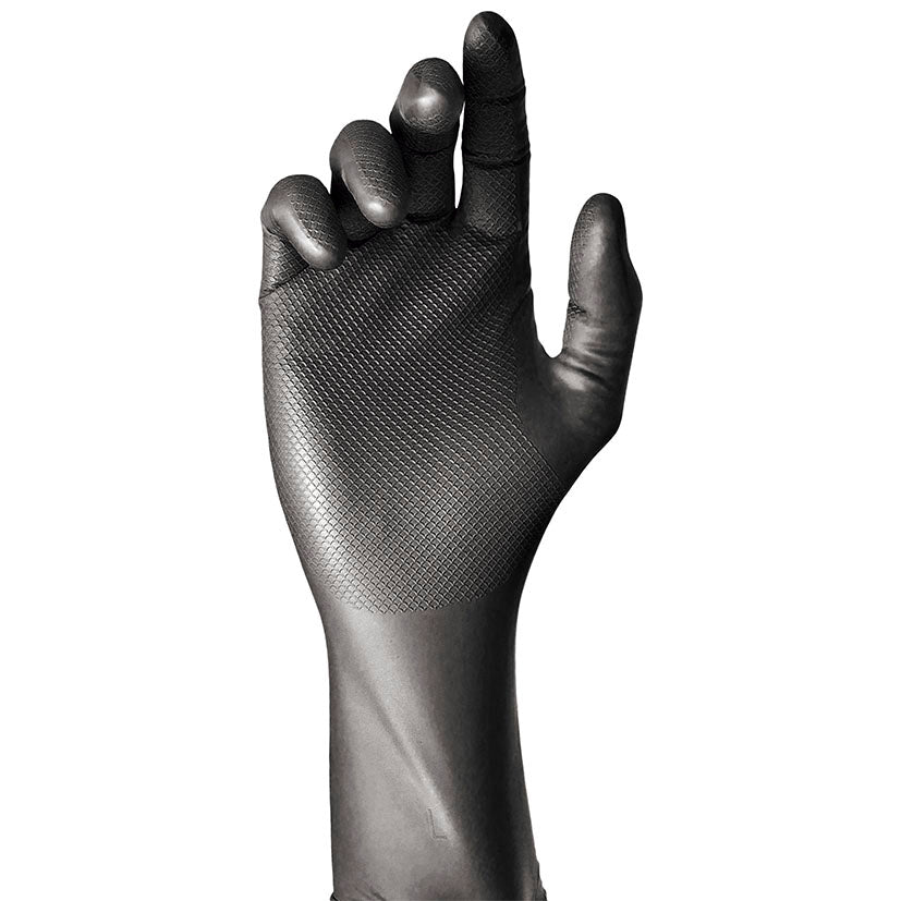 GUANTE DESECH. NITRILO NEGRO 50 UND T/9