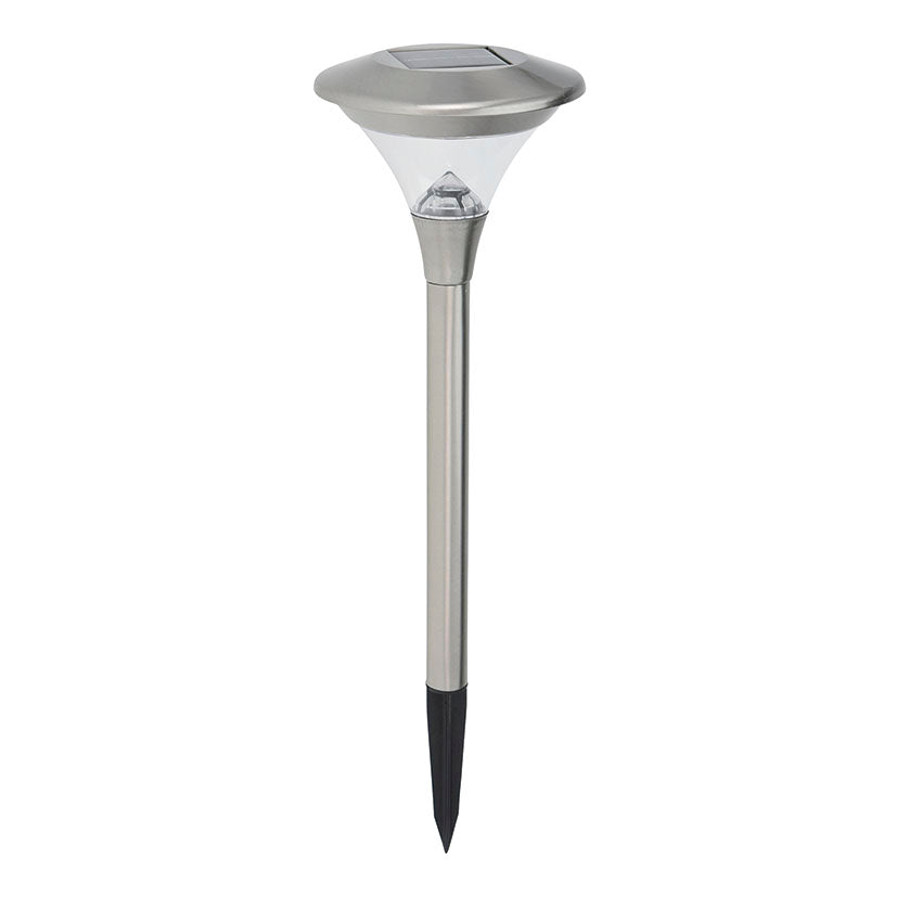 ESTACA LED SOLAR INOX Ø 14XH47CM