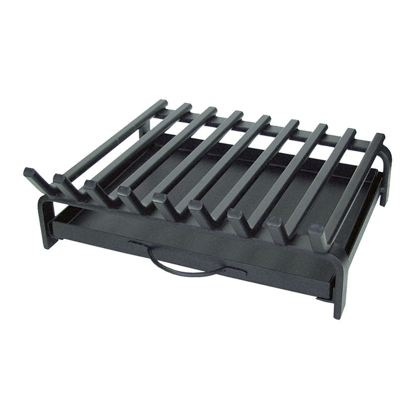 PARILLA PARA CHIMENEA. CON CAJON