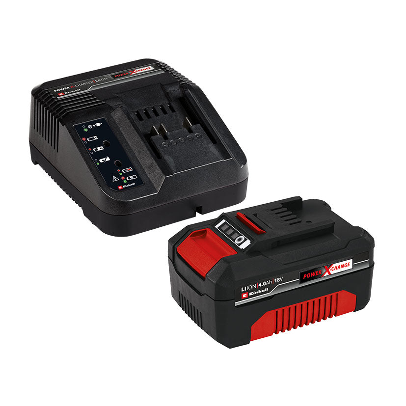 KIT 18V:CARGADOR POWER X +BATERIA 4Ah