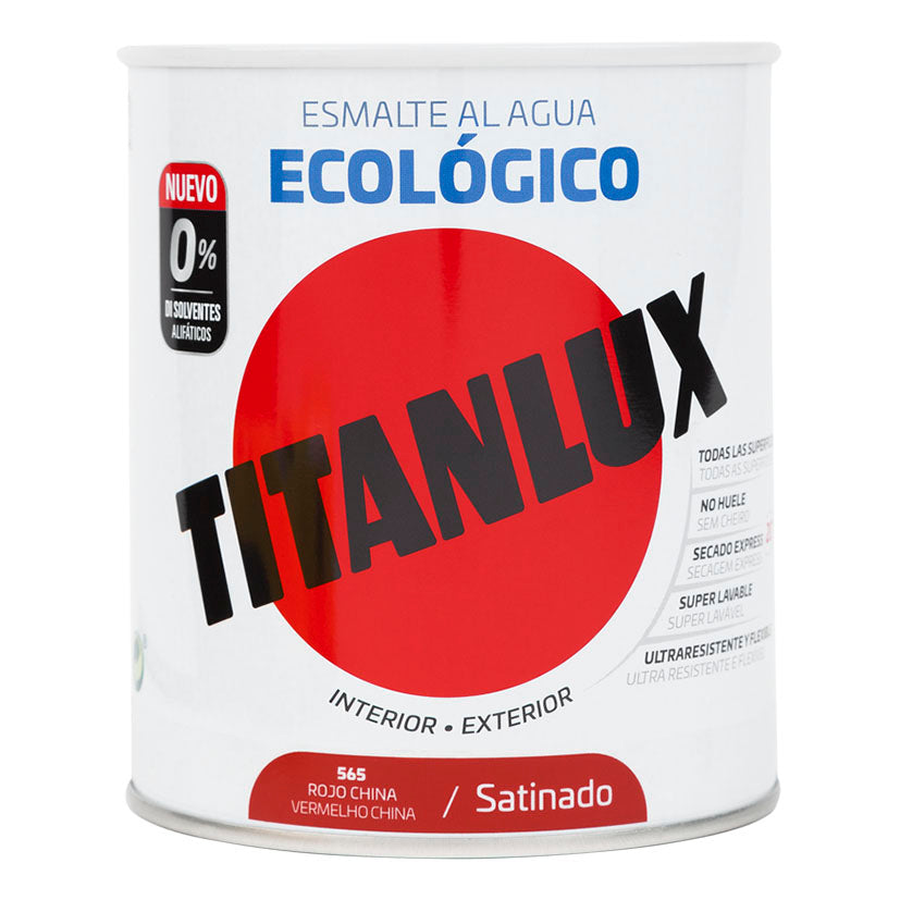 TITANLUX BASE AGUA ROJO CHINA 750ML SAT.