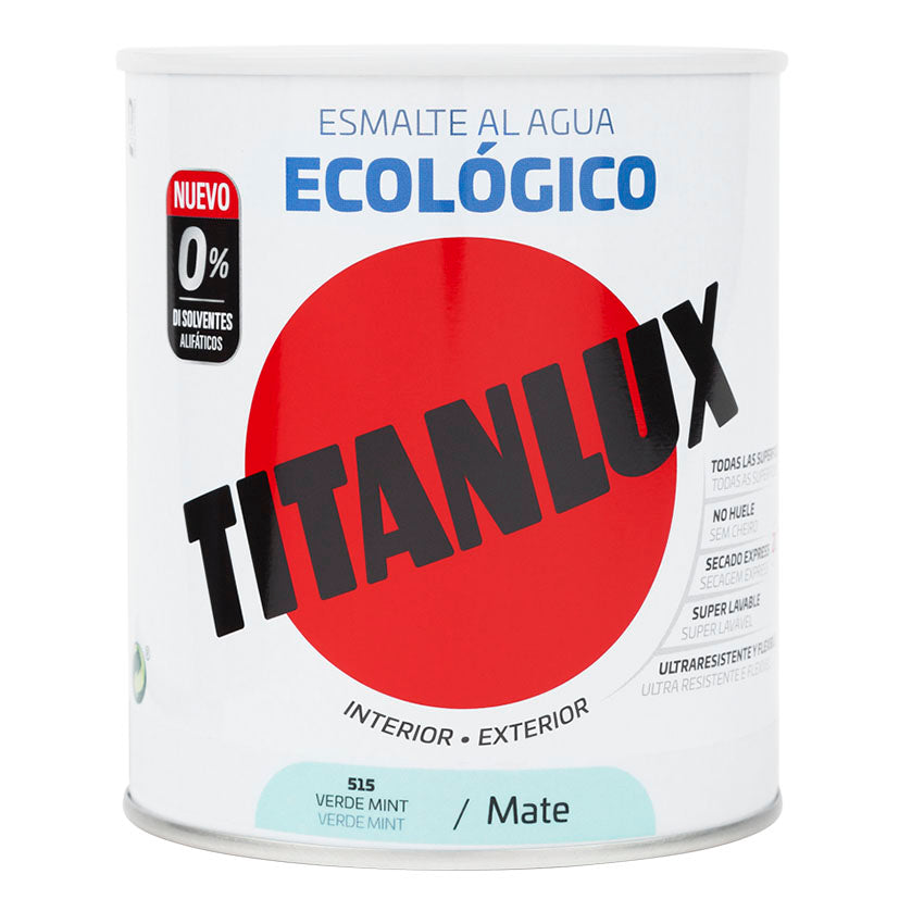 TITANLUX BASE AGUA VERDE MINT 750ML MAT.