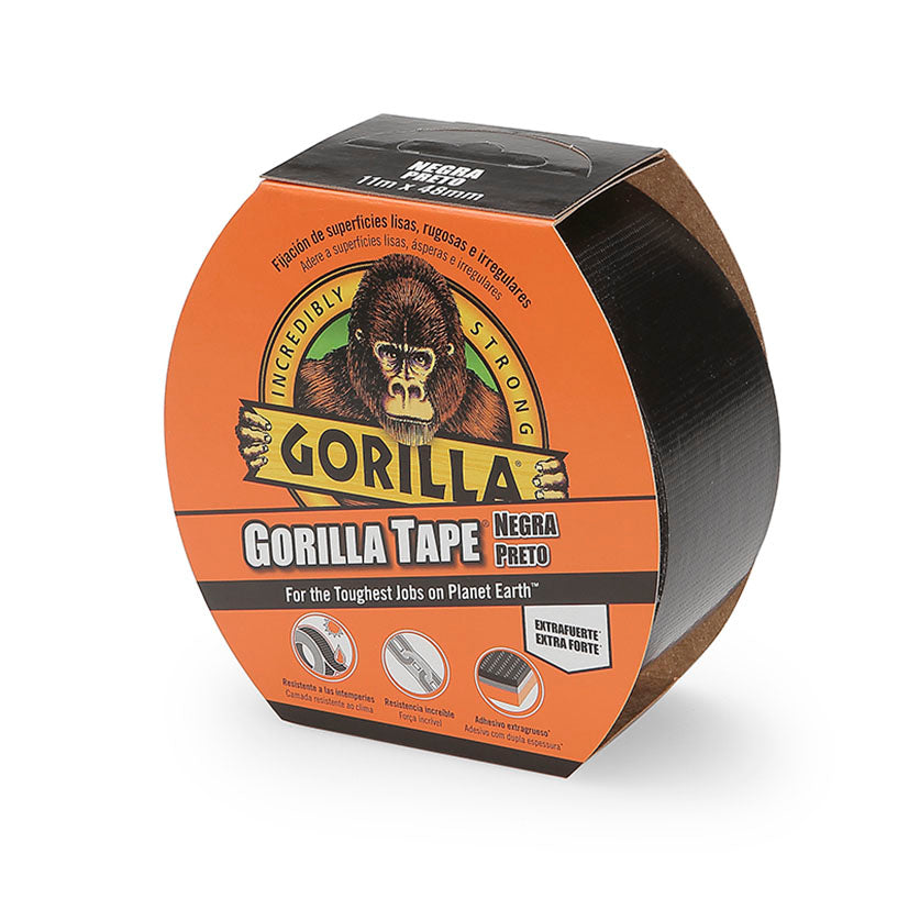 CINTA AMERICANA GORILLA 11MX48mm NEGRA