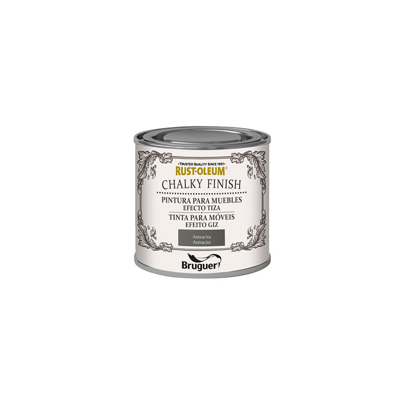 RUSTOL. CHALKY FIN P. M. ANTRACITA 125ML