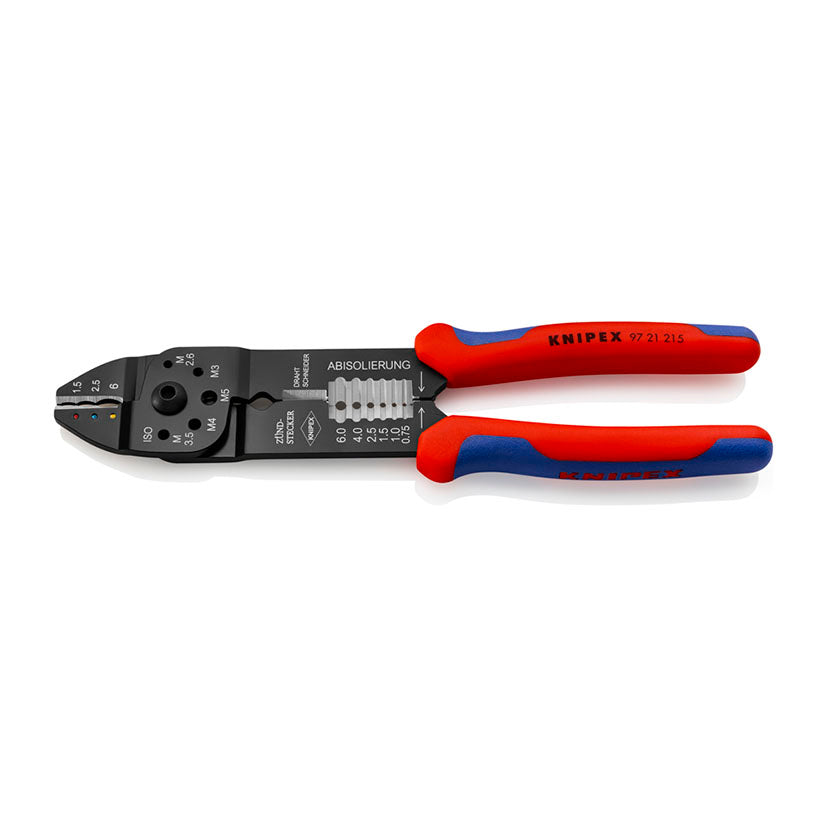 ALICATE PELACABLES Y TERMIN.OVAL.230MM.