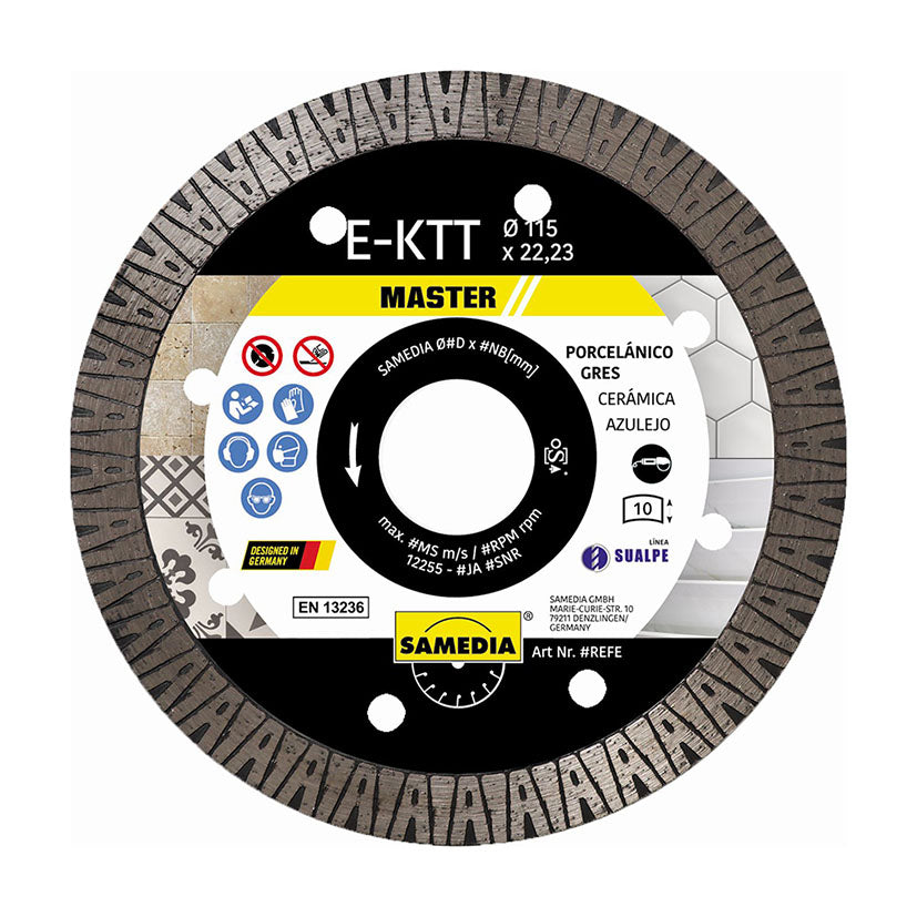 DISCO DIAMANTE TECHNIC E-KIT 115X22.23