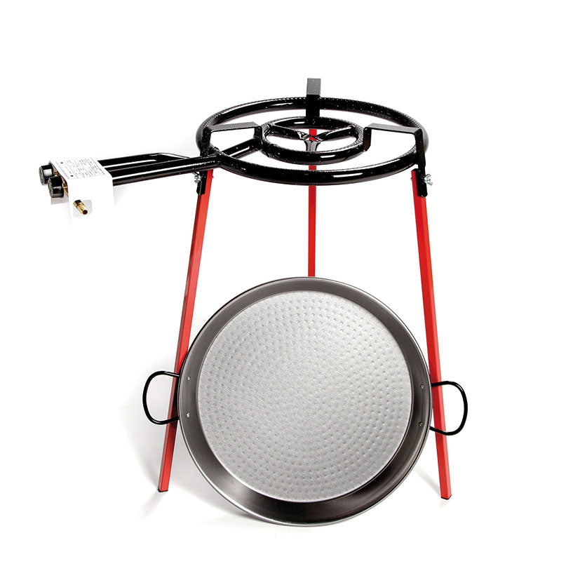 QUEMADOR 400 MM + PAELLERA 46 CM