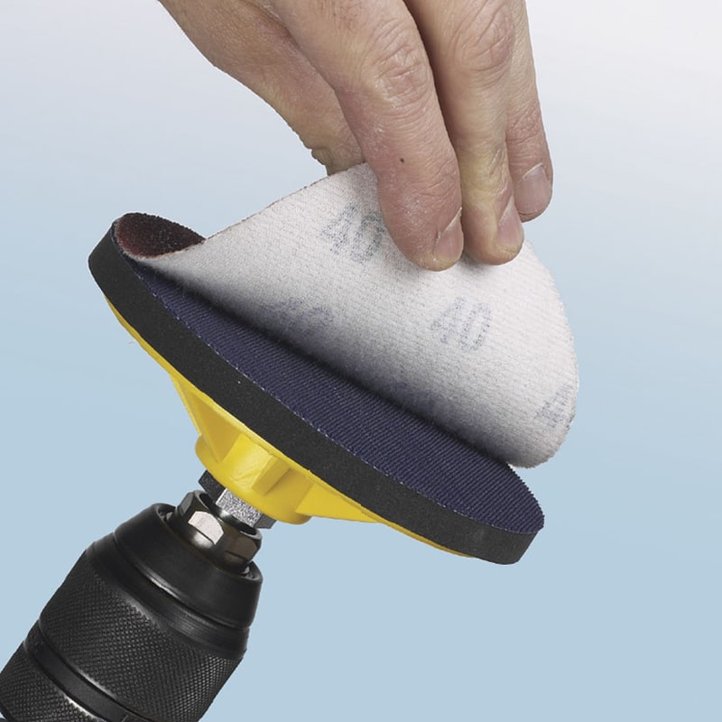 Plato lijador autogrip RATIO, rosca M14, eje Ø10 mm