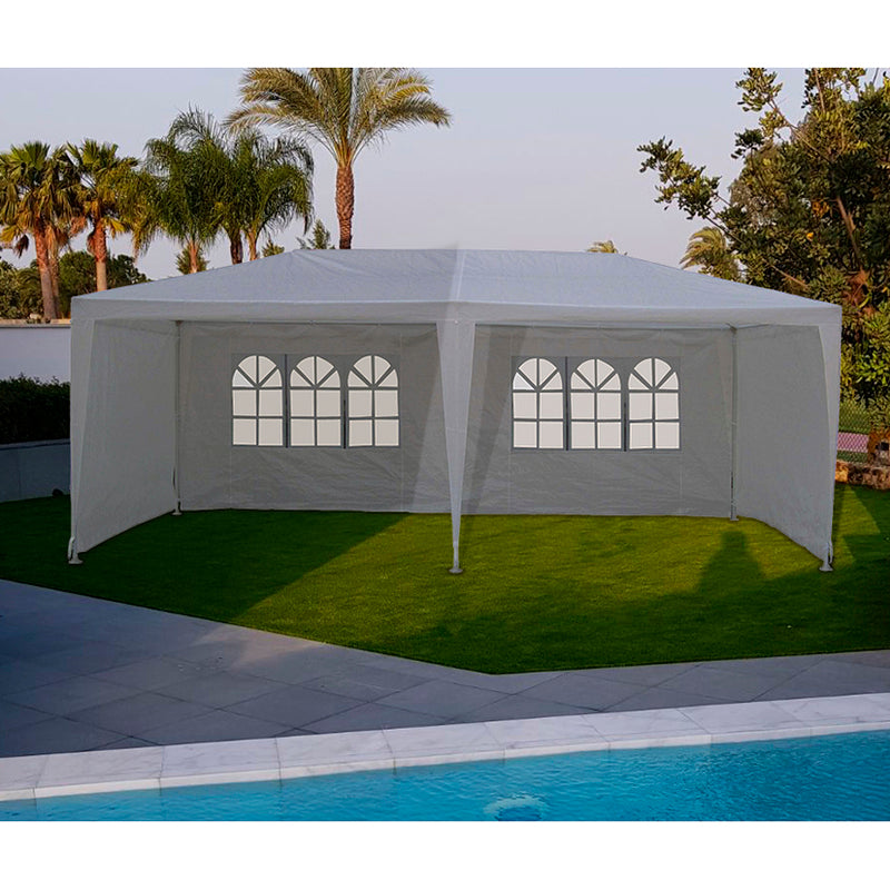 Carpa Rafia Blanca 3x6 m Para Grandes Eventos Al Aire Libre