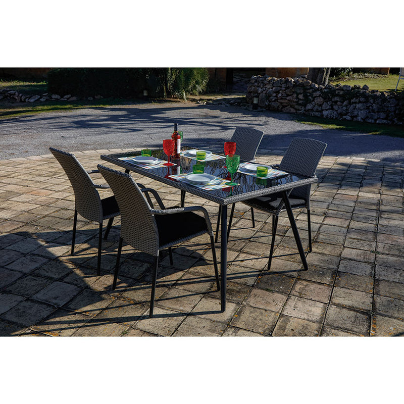 Mesa jardín Habana 150X90 cm