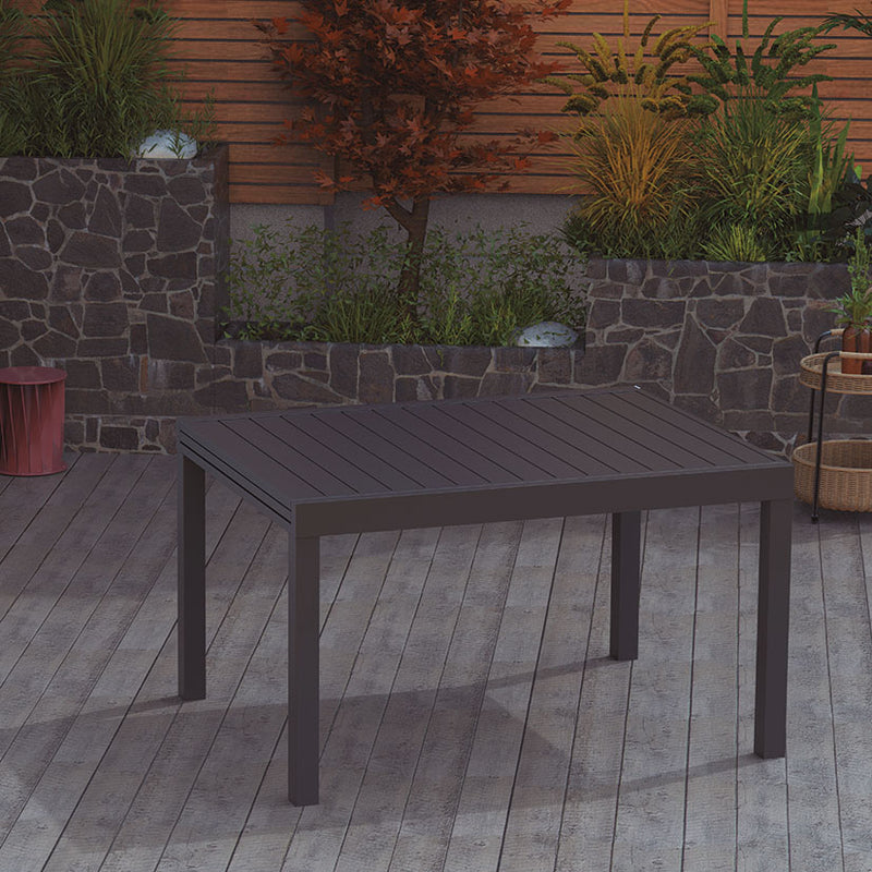 Mesa extensible jardín serie Parma 130/260X100H76 CM