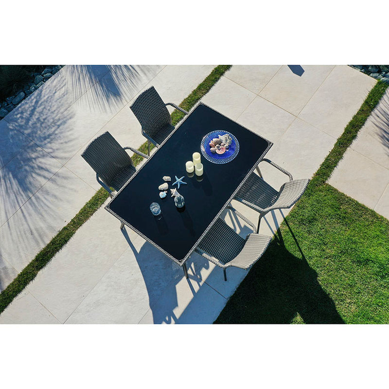 Sillón Jardín Habana Ratán Sintético Con Cojines Exterior