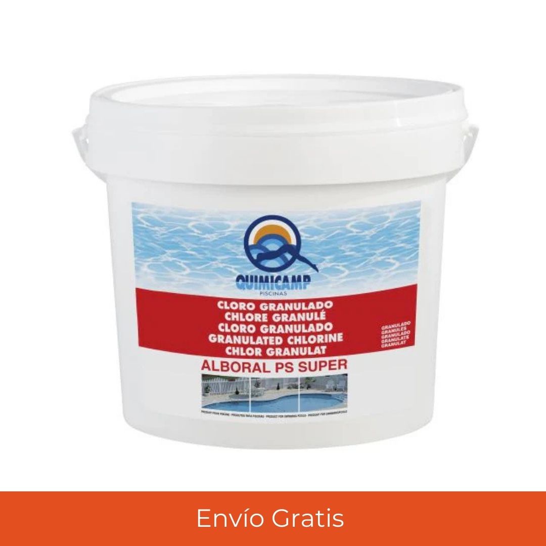 Cloro lento Alboral Ps Súper Granulado 5 kg