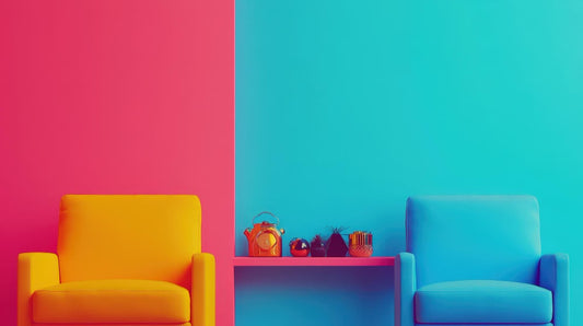Pintar una habitación de dos colores
