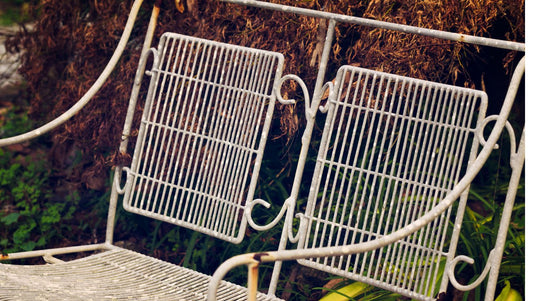 Cuidado para muebles metálicos de exterior