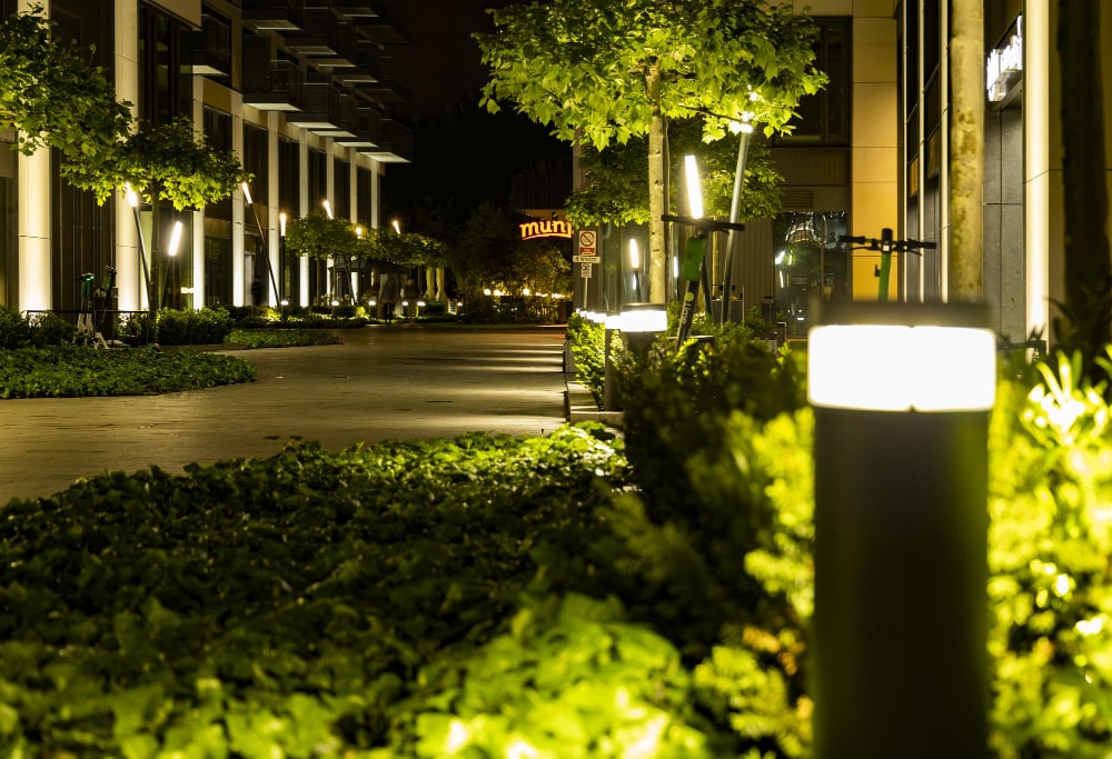 luminarias jardin IP