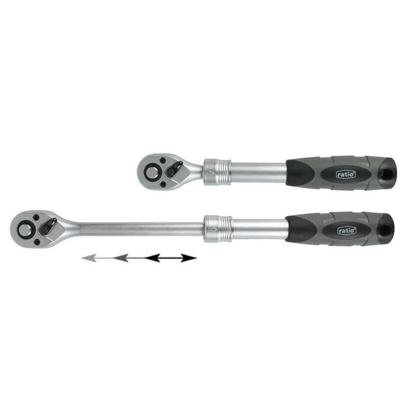 LLAVE CARRACA 1/4" 72T EXTENS.RATIO