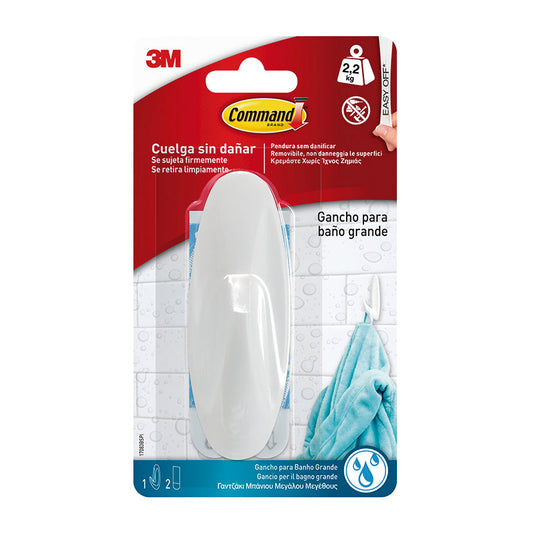 GANCHO OVAL GRANDE.RES.AGUA.COMMAND