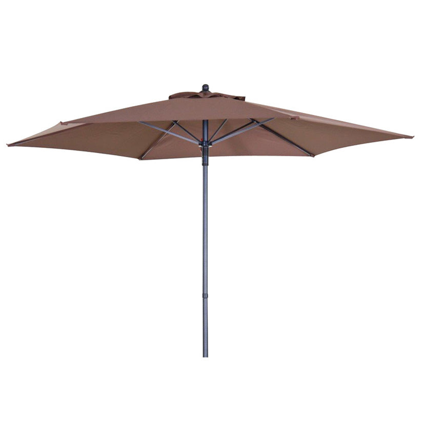 PARASOL METAL. 210CM.32 MM. 6UD.COL MARR