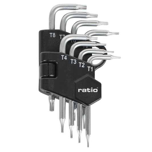 LLAVES TORX SEG.JGO.8 PRECIS.RATIO