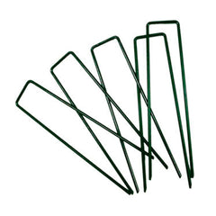 Grapa fijación césped CATRAL, 10 unidades, 15cm galvanizado