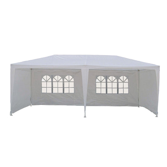 CARPA RAFIA BLANCA 3X6 M.