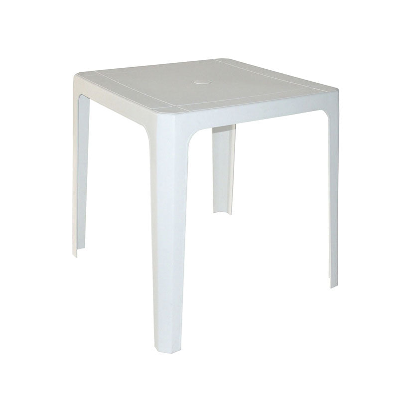 MESA BEACH BAR 70X70 CM. BLANCA