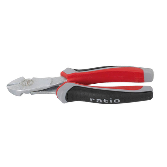 ALICATE CORT.DIAG.REFOR.180MM.RATIO