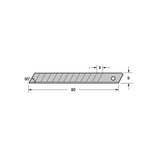 CUCHILLA LCB-30 10 UDS. TAJIMA