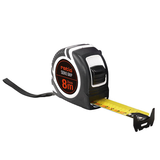 FLEXOMETRO CINTA 25/8 M. GRIP  RATIO