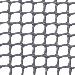 Malla cuadrada 10 x 10 mm plata, 1 x 5 m rollo Intermas