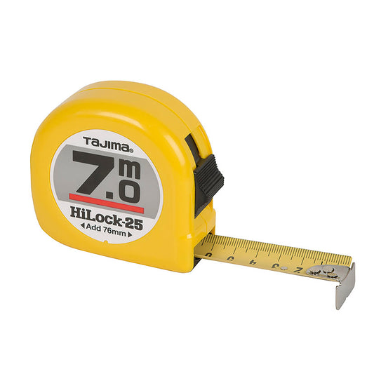 FLEXOMETRO HI-LOCK-25 7M AMA.TAJIMA