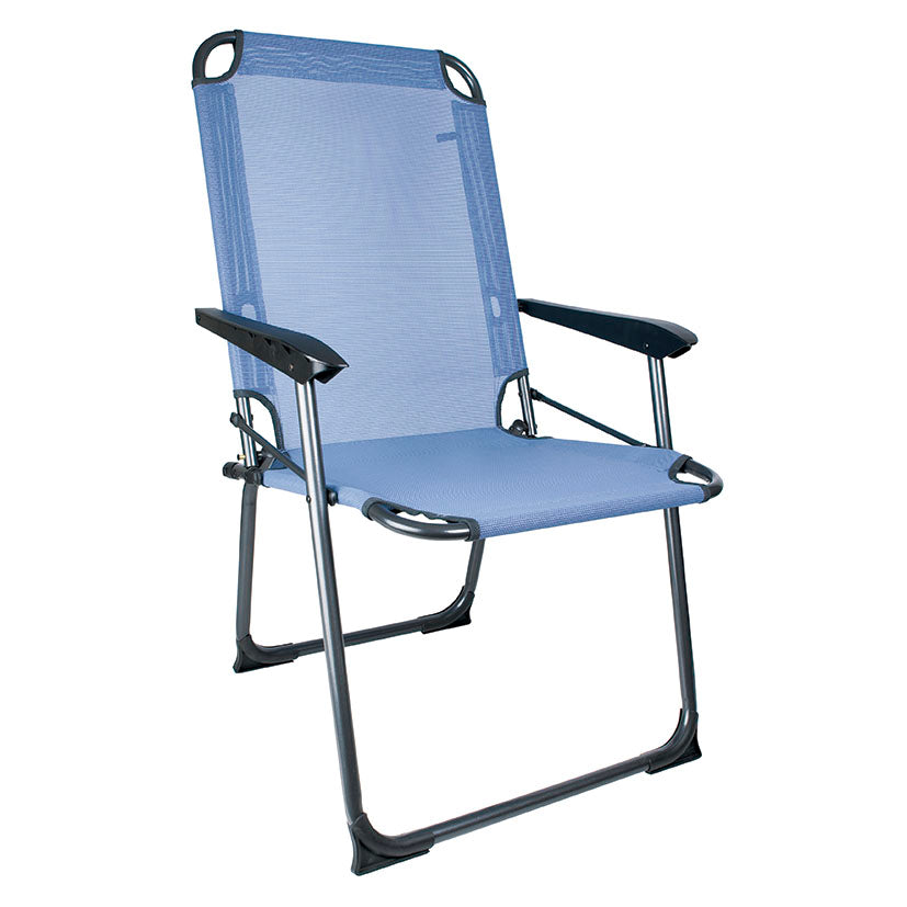 SILLÓN FIJO ALUM. 44X41,5XH95 CM
