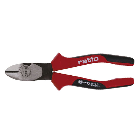 ALICATE CORT.DIAG.REFOR.180MM.RATIO PRO