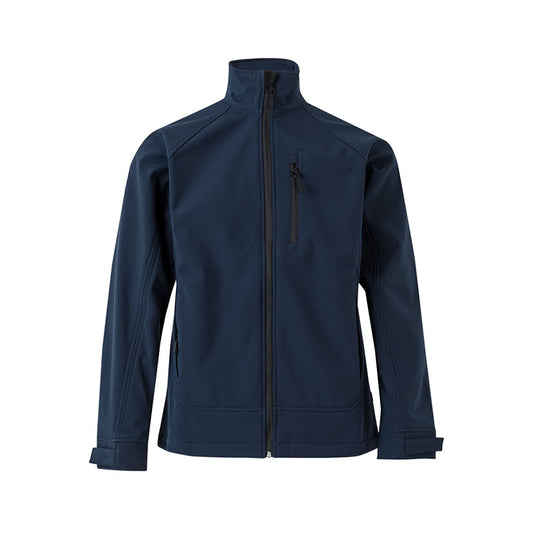 CHAQUETA SOFT SHELL AZUL NAVY T/XL