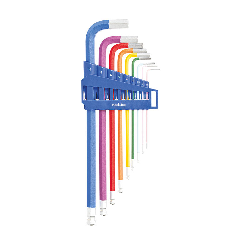 LLAVES ALLEN (XL)PUNTA BOLA JGO.9 RATIO