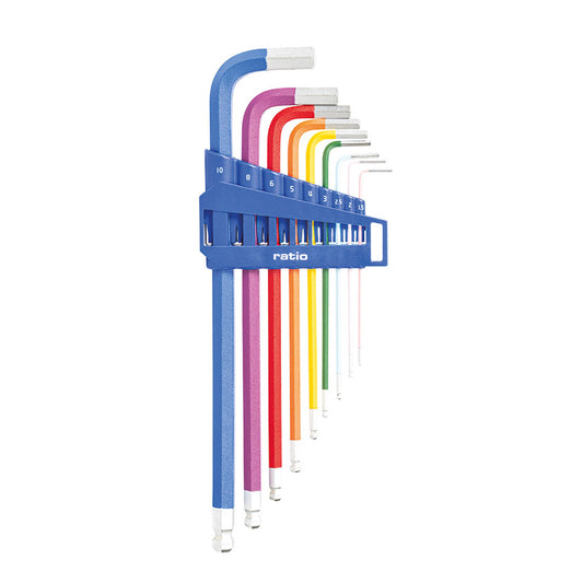 LLAVES ALLEN (XL)PUNTA BOLA JGO.9 RATIO