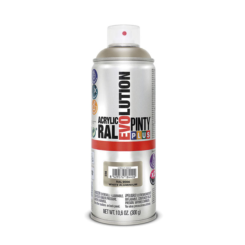 PINTURA SPRAY ACRILICA ALUMINIO BR.400ML
