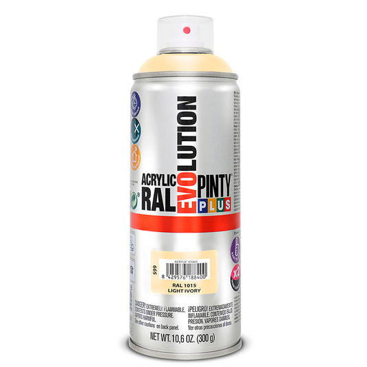 PINTURA SPRAY ACRILICA MARFIL CLAR 400ML