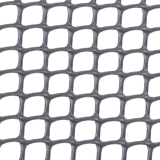 MALLA CUADRADA 5X5 GRIS.25M. 300 GR/M2
