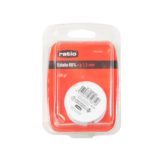 ESTAÑO BOB.60% 1,5MM.100GR.