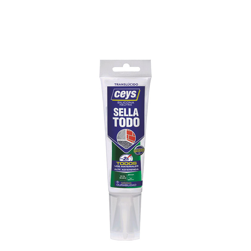 SILICONA SELLATODO NEUTRA. TB 125 ML.TRA